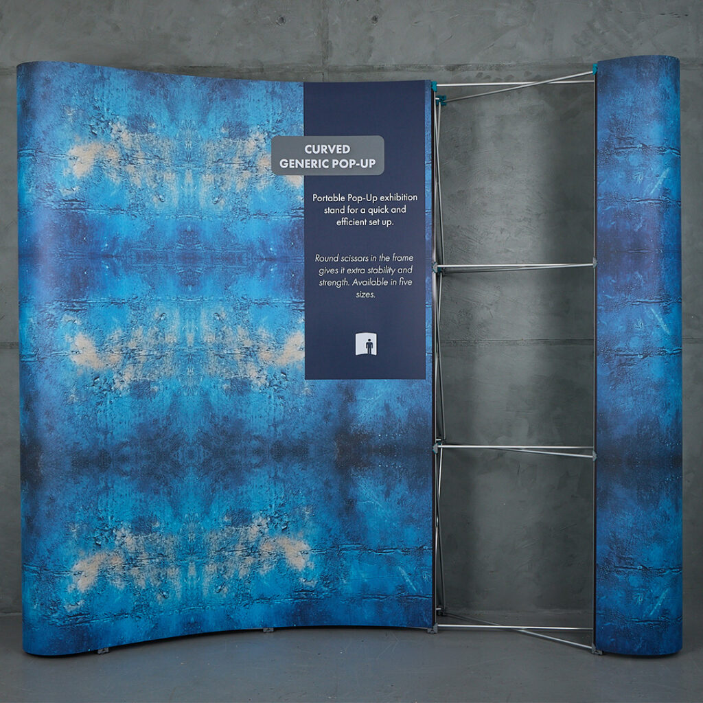 Very Displays Pop Up – Curved & Straight Display Solutions